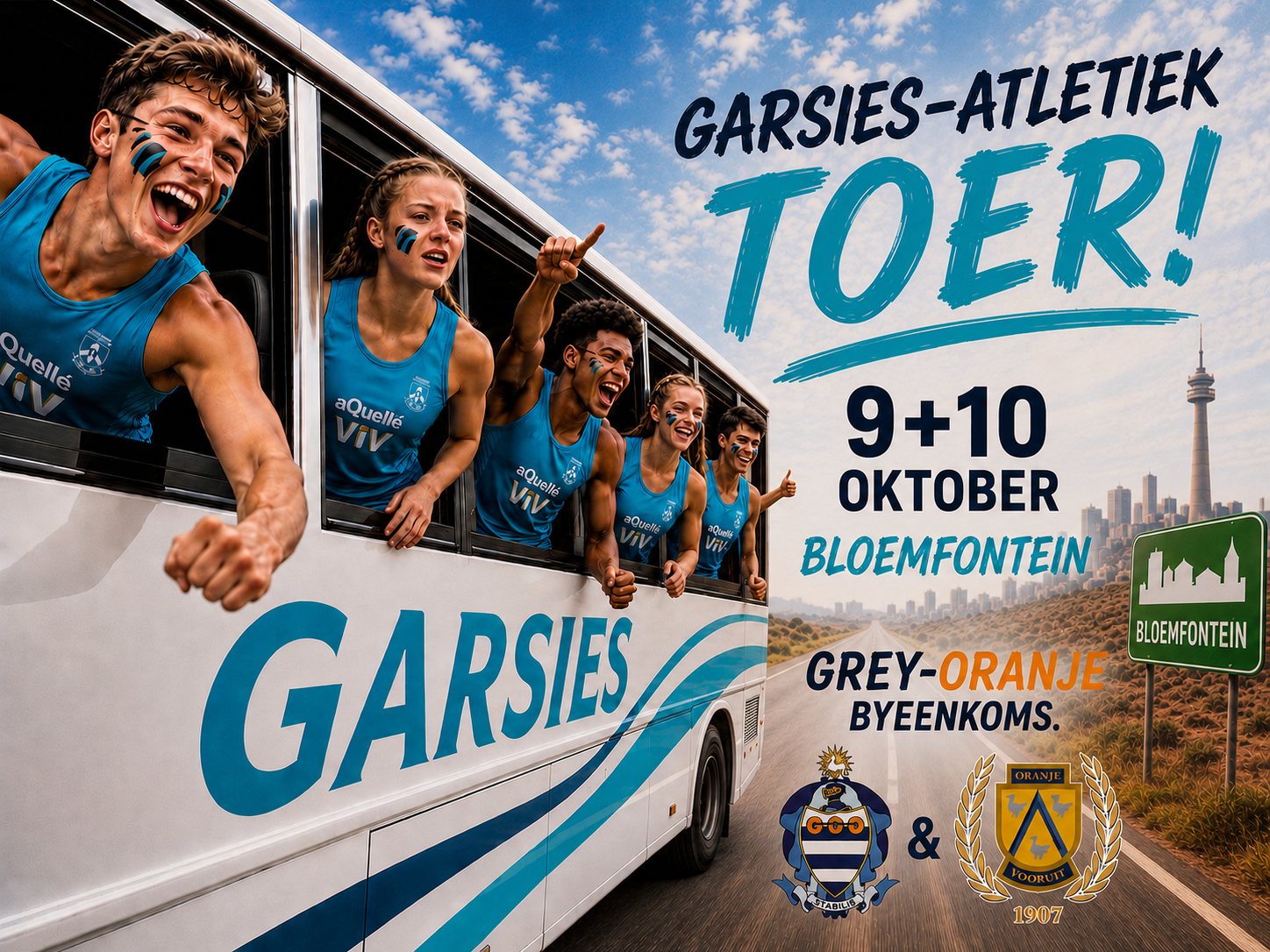 Atletiek – Grey-Oranje byeenkoms